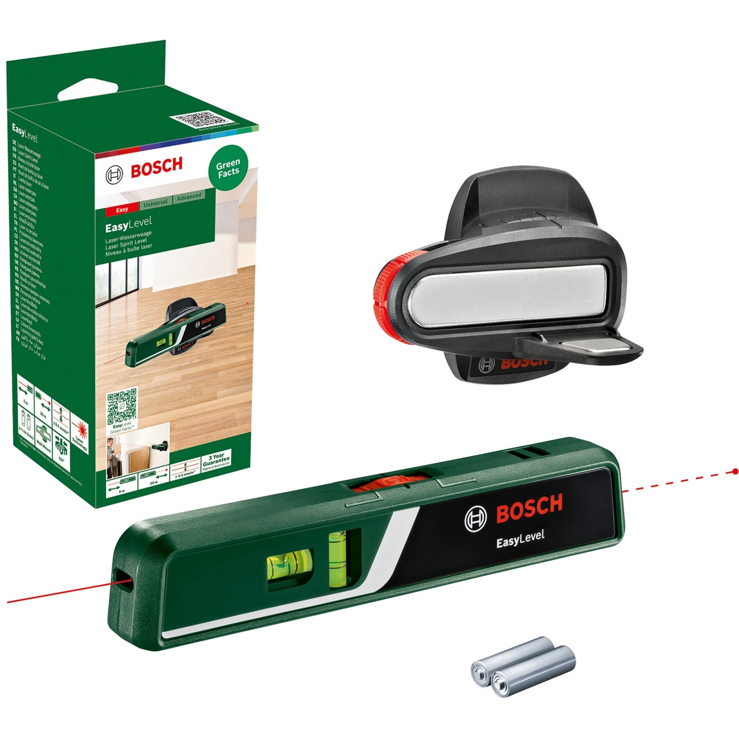 Bosch Laserová vodováha EasyLevel