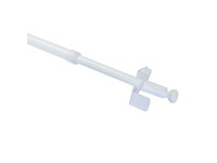 Gardinia Vzpěrná tyčka Press&Go s koulemi, bílá, 50 - 80 cm