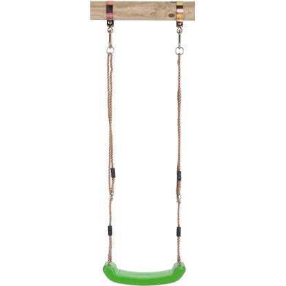 SwingKing Houpačka se sedátkem, jablkově zelená, 43 x 17 cm