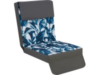 Podsedák pro 4místnou hollywoodskou houpačku Talca, antracit/vzor listů, 1 ks