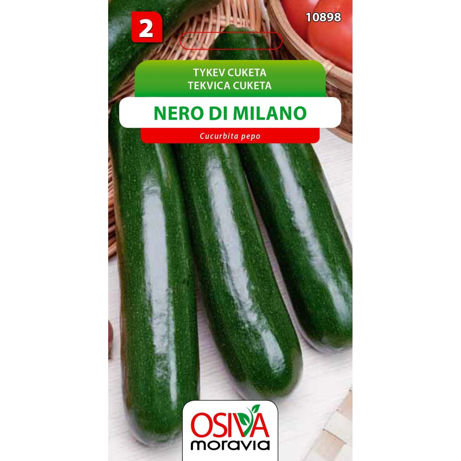 Semínka Tykev cuketa Nero di Milano (Cucurbita pepa)