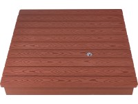 Podlahová sprcha na zahradu WPC