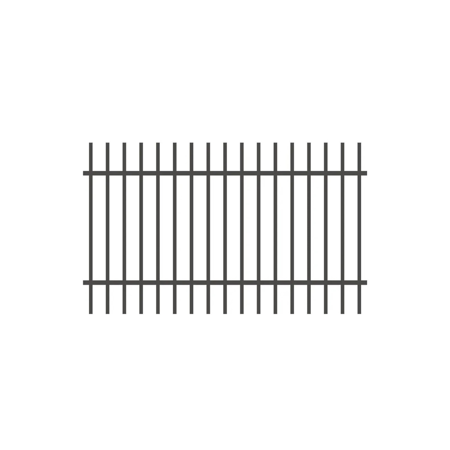 JARMEX Plotové pole ROMA RAL 7016 antracitové 1200 x 2000 mm