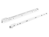 Hettich Částečný rolničkový výsuv FR 302, 12 kg, bílá, 400 mm