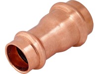 Lisovací redukční nátrubek měděný, pr. 22 mm x 18 mm, 1 ks Lisovací redukční nátrubek měděný, pr. 22 mm x 18 mm, 1 ks