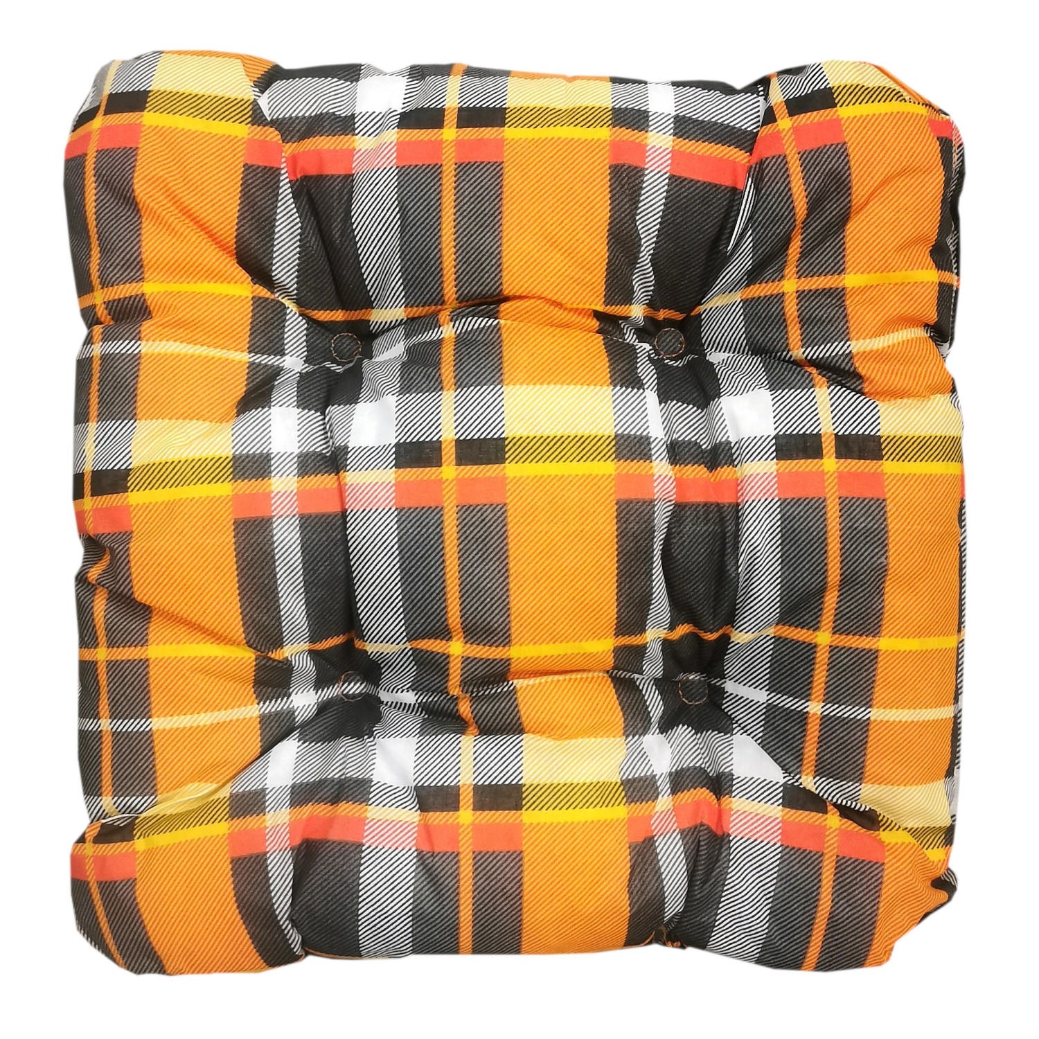 Podsedák karo, různé barvy, 42 x 42 x 8 cm