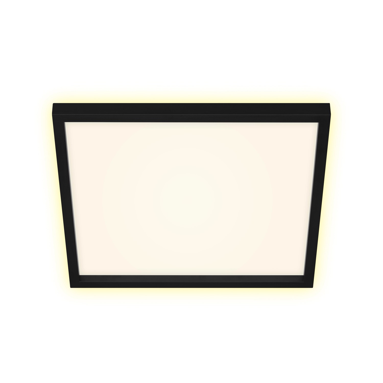 Briloner LED stropní svítidlo Cadre černé, 40 x 422 x 422 mm