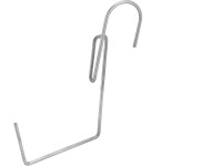 Držák balkonových truhlíků, ocelový drát, 160 mm