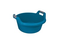 Curver Kulatá vanička s uchy modrá 27 l