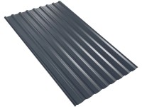 Weckman Ocelový trapézový plech W-20/1100 LR, antracit, 2000 x 1135 x 0,4 mm