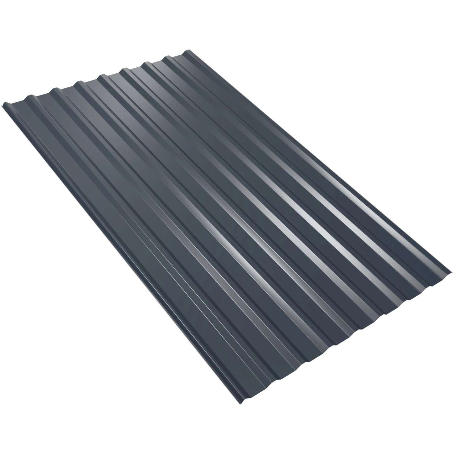 Weckman Profilovaný trapézový plech, ocel, antracit,  1135 x 2000 x 0,4 mm