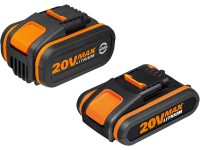 Worx Sada akumulátorů 20 V 2 Ah/4 Ah WA3605
