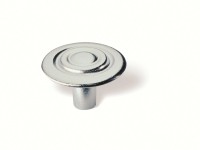 Knoflík 920 chrom matný 28 mm x 28 mm x 19 mm