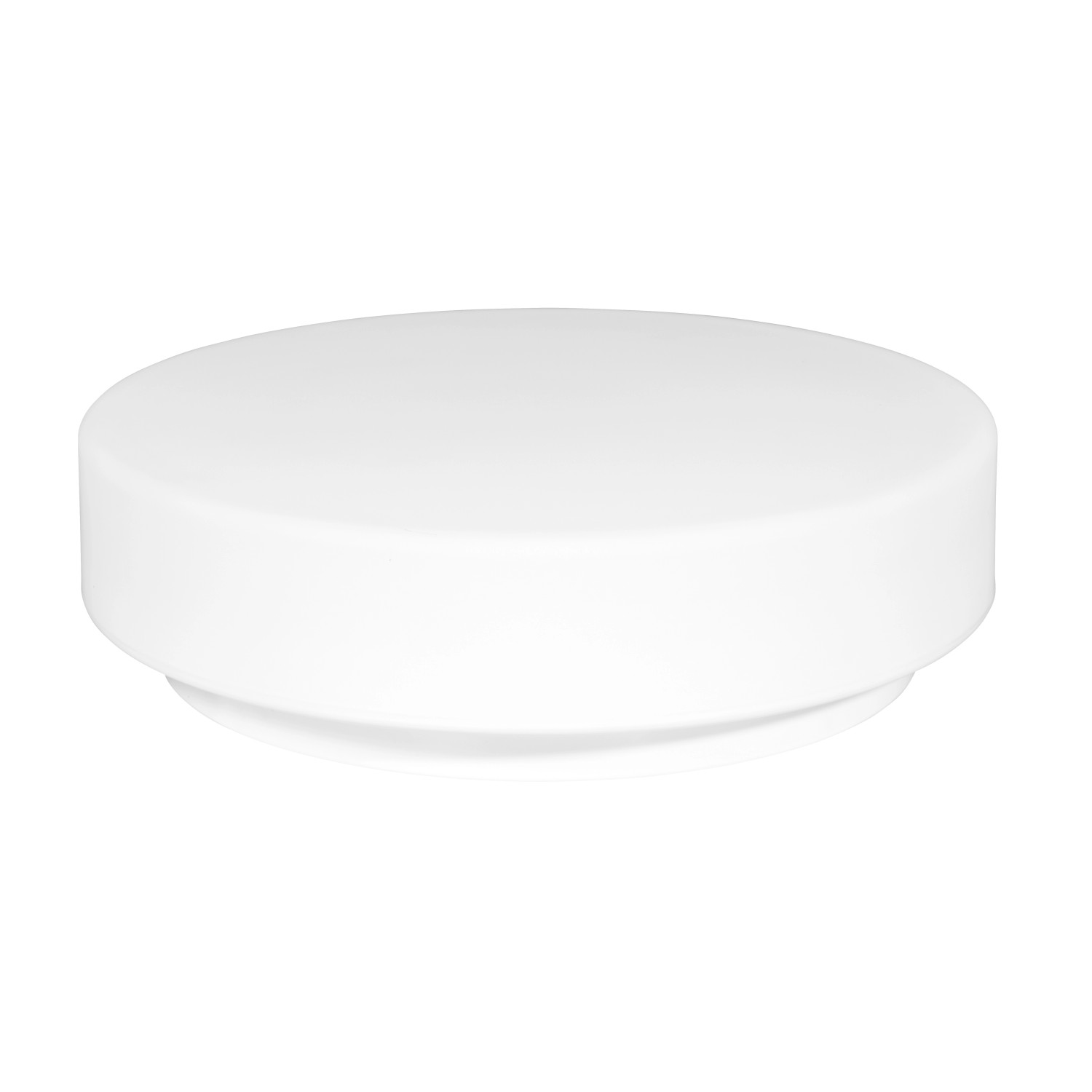 Stropní svítidlo Ecolite, E27, IP44, bílé, pr. 30 cm