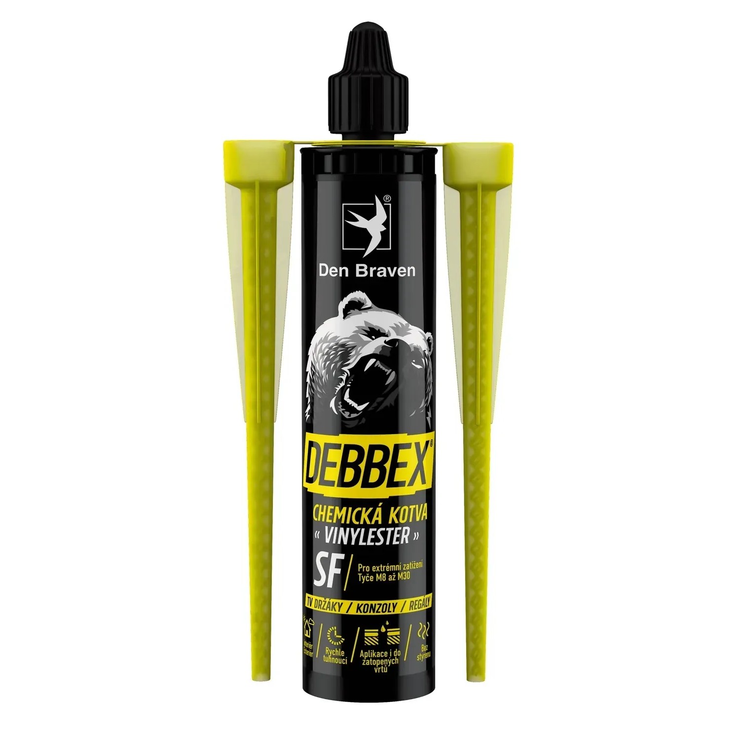 Chemická kotva VINYLESTER DEBBEX SF 280 ml