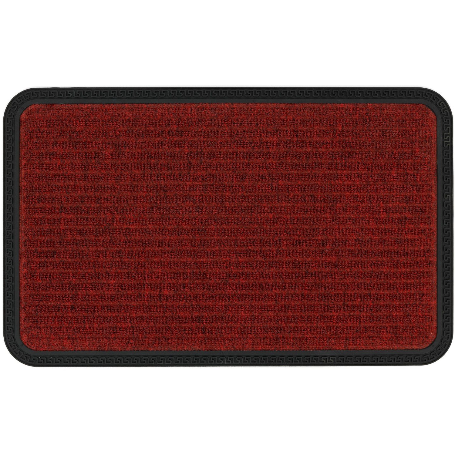 Astra Rohožka Border Star červená 50 x 80 cm