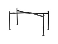 Deroma Stojan na květináč COSMO Trough černý 33 x 66 x 33 cm