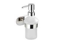 Wenko Nástěnný dávkovač mýdla Turbo-Loc Orea Shine, lesklá nerez, 200 ml