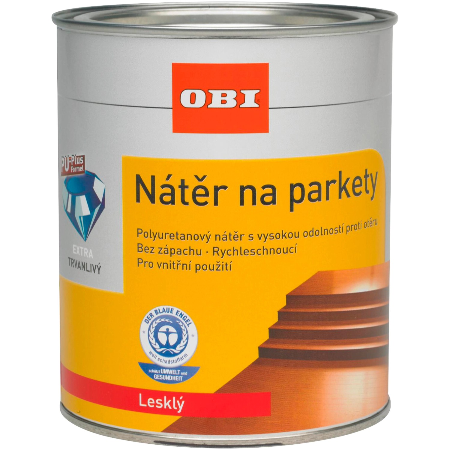 OBI Nátěr na parkety lesklý transparentní 2,5 l