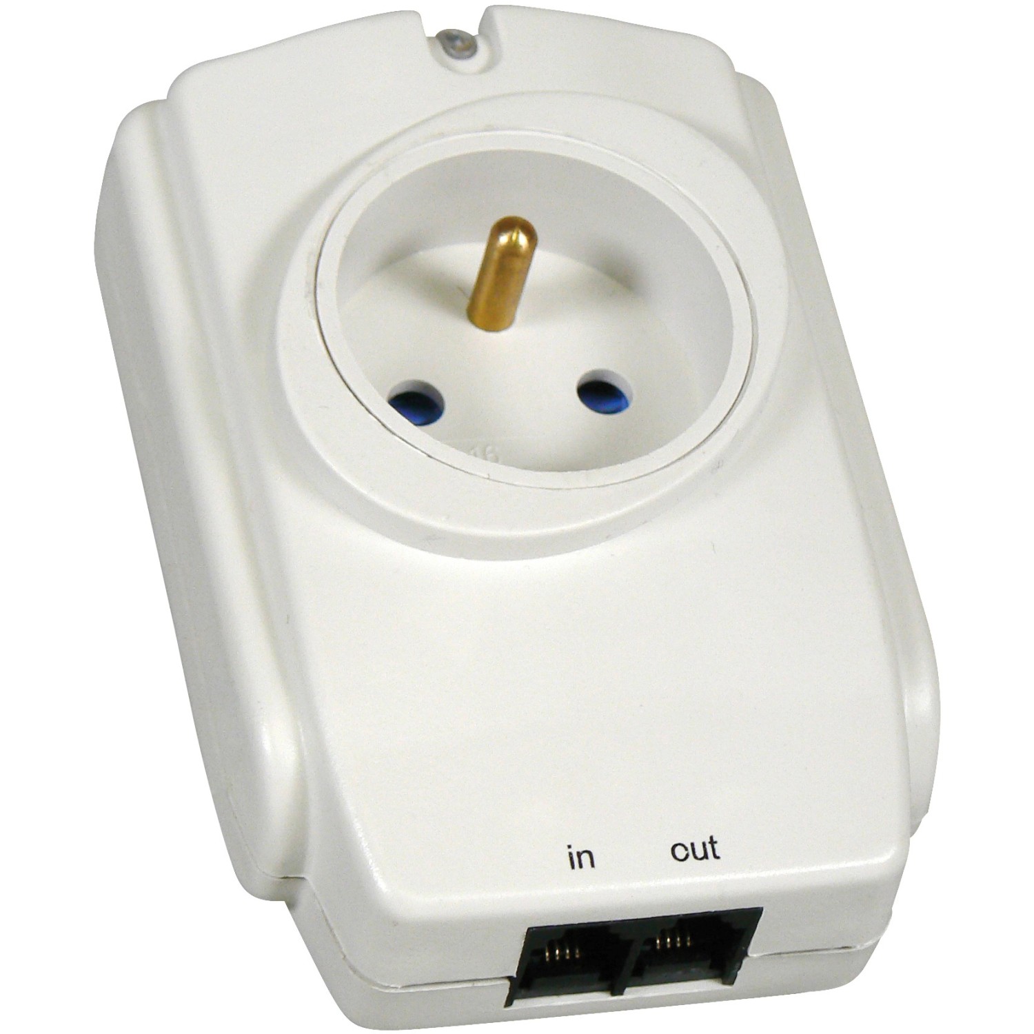 Ochrana přepěťová zásuvka 230 V a RJ45 Emos P53893