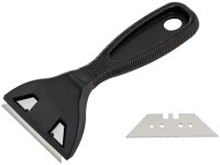 LUX-TOOLS Škrabka na sklo s náhradní čepelí