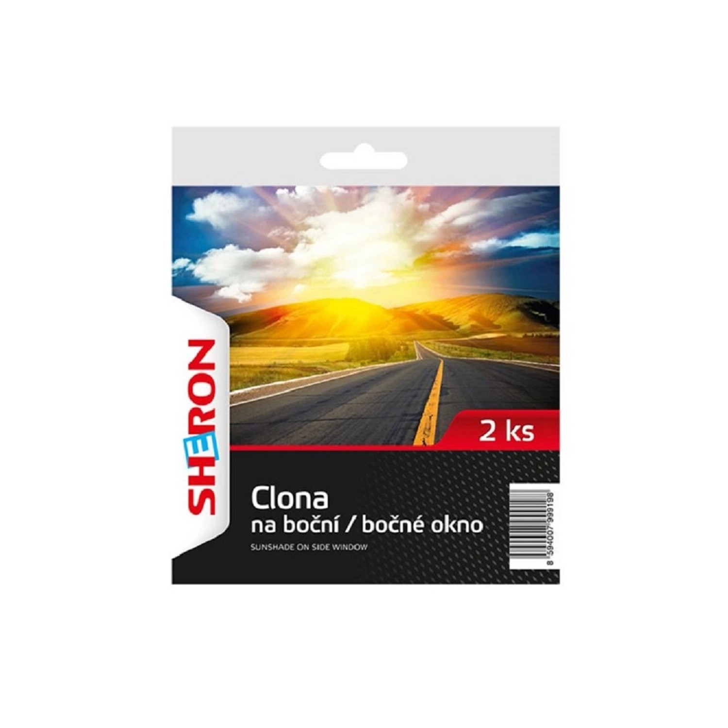 SHERON Sluneční clona na boční okno 2 ks