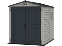 Duramax Plastový domek na nářadí StoreMate Plus, antracitová/šedá, 190 x 190 cm