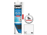 CERESIT Sanitární silikon CS 25 Express bílý 280 ml