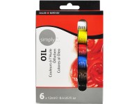 Daler Rowney Sada olejových barev SIMPLY, 6 x 12 ml Daler Rowney Sada olejových barev SIMPLY, 6 x 12 ml