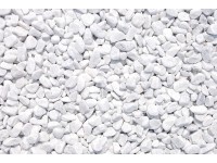 Mramorové okrasné oblázky carrarská bílá 12-16 mm 10 kg PE pytel