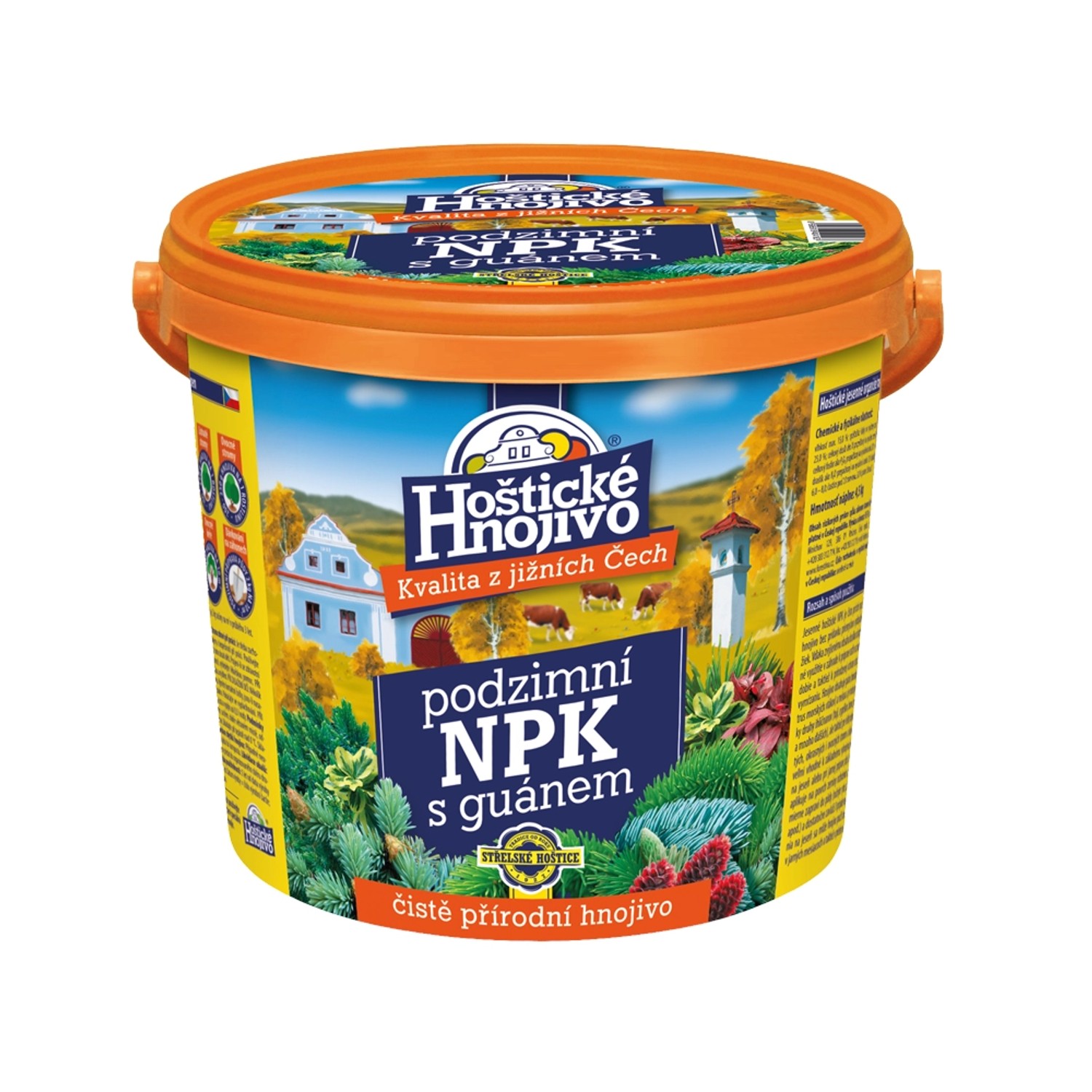 Hoštické podzimní NPK s guánem 4,5 kg