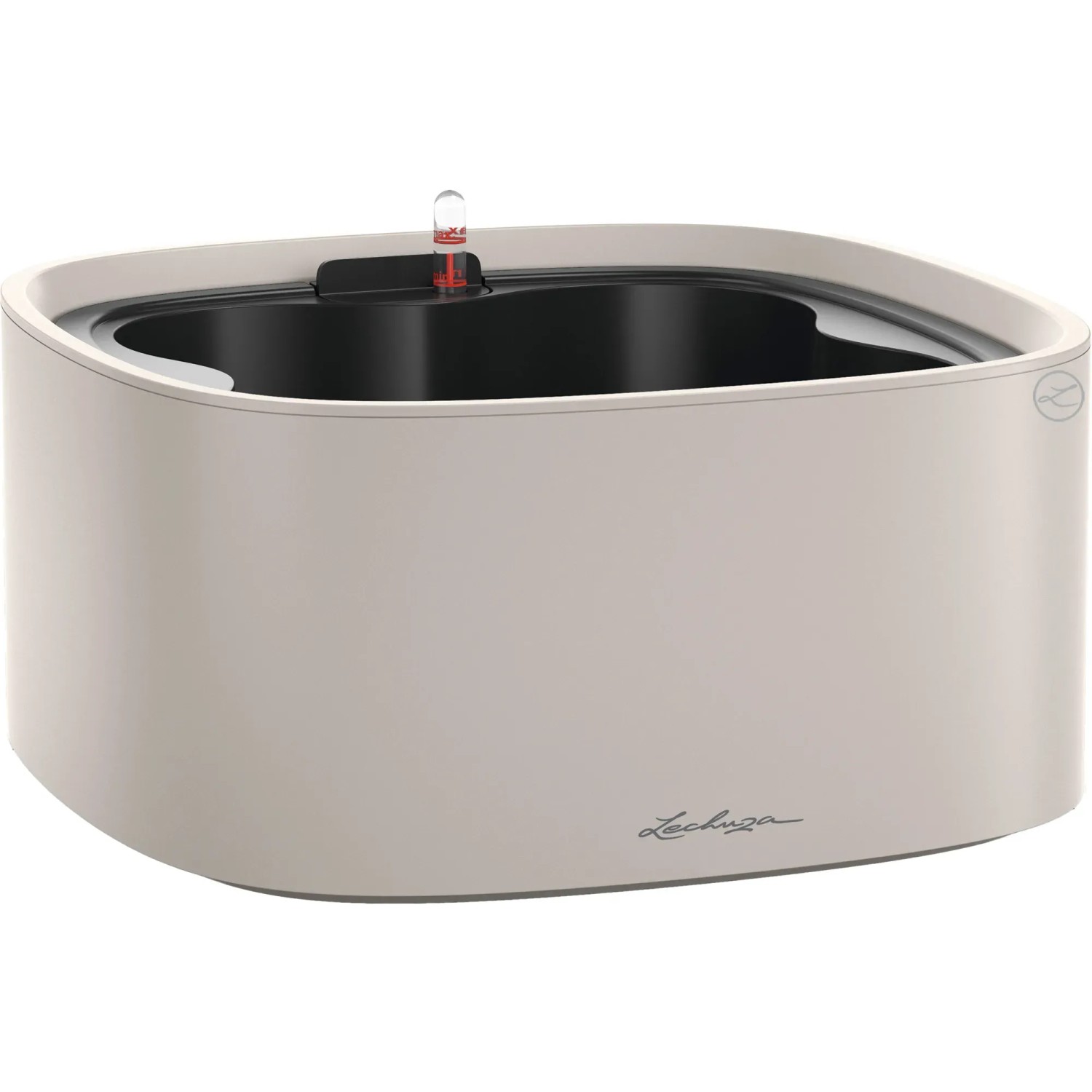 Lechuza Květináč Pila Color Stick System, pískově hnědá, 35 x 35 x 17 cm