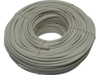 Silový kabel H05VV-F 2x1,5 mm, bílá - metráž
