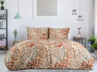 B.E.S. Povlečení z bavlněného saténu DELUXE Brown Beauty 140 x 200/70 x 90 cm B.E.S. Povlečení z bavlněného saténu DELUXE Brown Beauty 140 x 200/70 x 90 cm