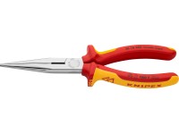 Knipex Půlkulaté kleště s břity, chrom, izol.vícesložkové návleky, VDE, 200 mm