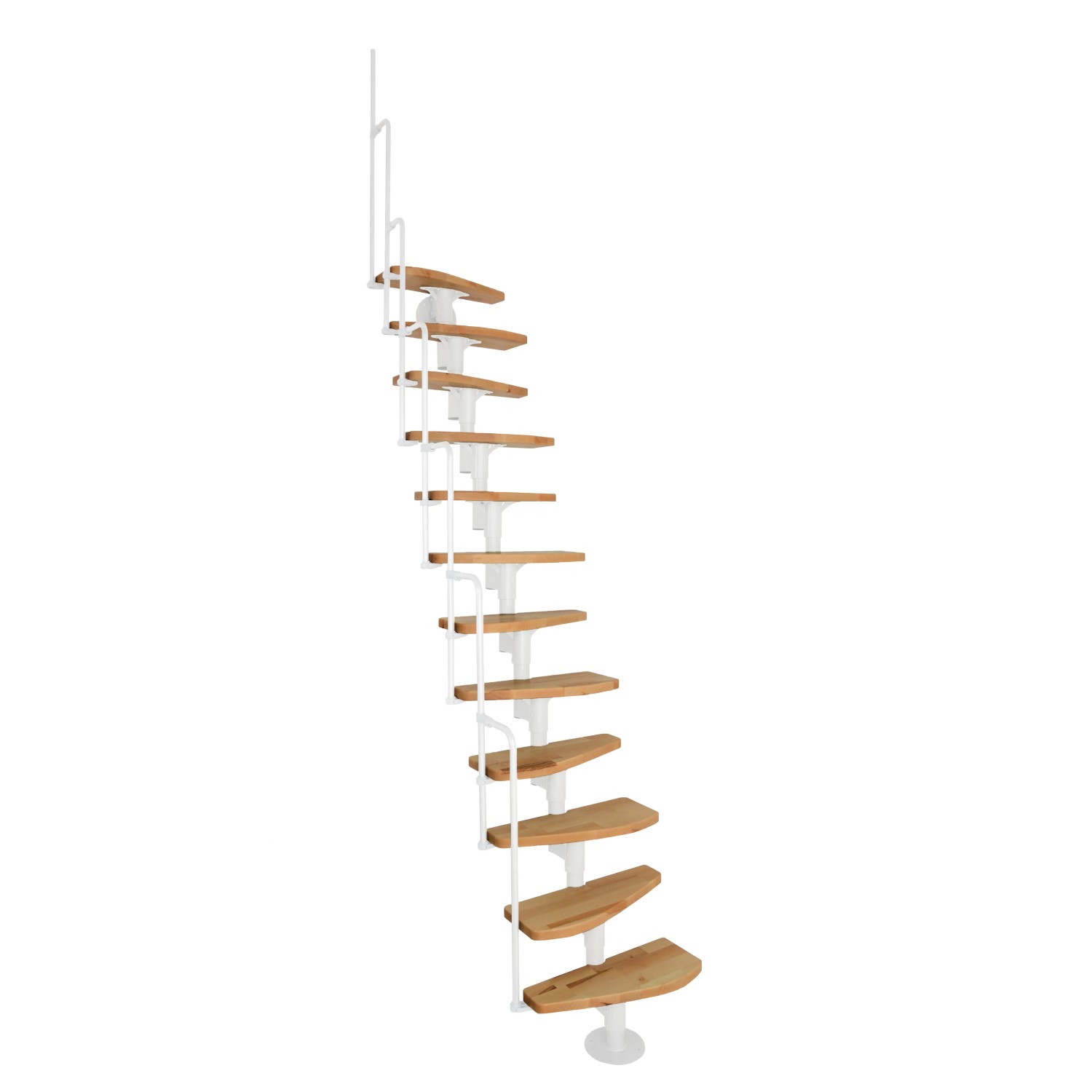 Minka STAIRS modulové schodiště Monaco buk/bílá, 293,8 cm