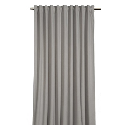 Sehlbach Závěs se skrytými poutky, stříbrně šedý, 245 x 135 cm