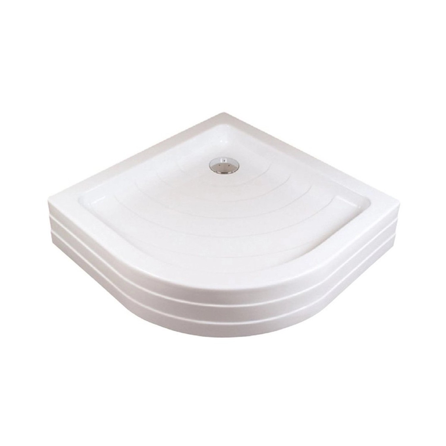 Ravak Ronda sprchová vanička čtvrtkruhová 90x90 cm akrylát a207001120 RO90PUR0