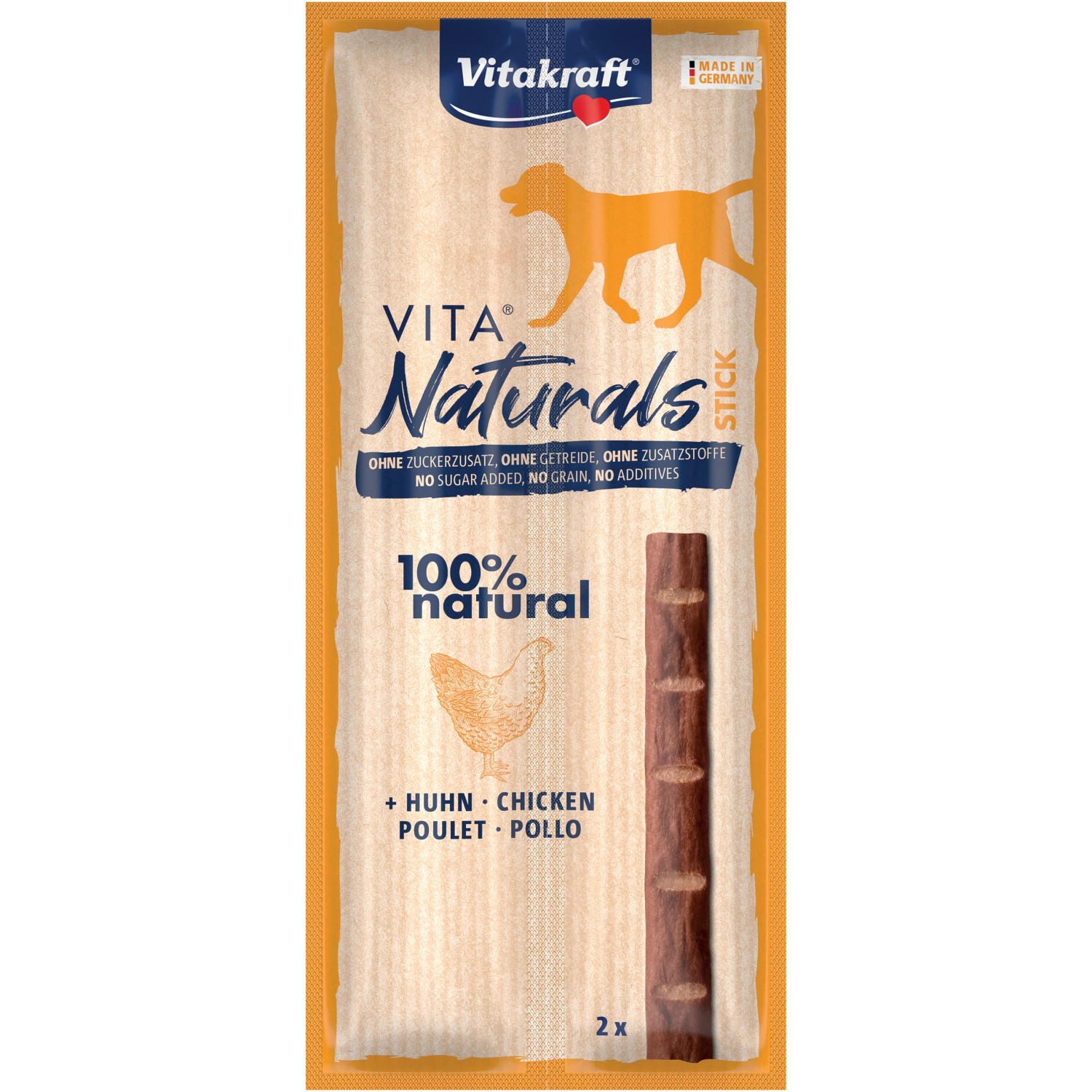 Vitakraft Vita Naturals Sticks drůbeží 2x11 g