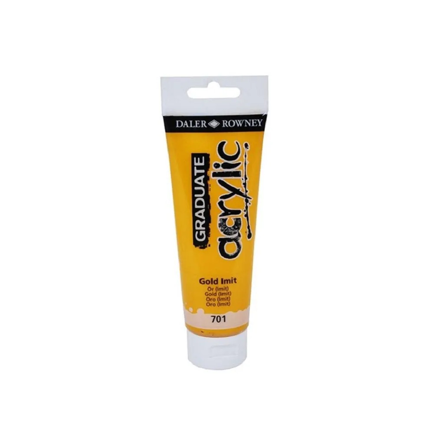 Graduate akrylová barva 120 ml - Zlatá