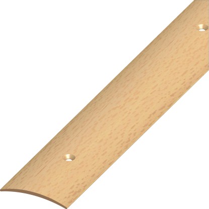 Přechodový profil PVC, buk, 30 x 5 mm x 1 m