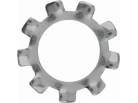 LUX-TOOLS Vějířová podložka nerezová ocel A2 pr. 8,4 mm, 20 ks