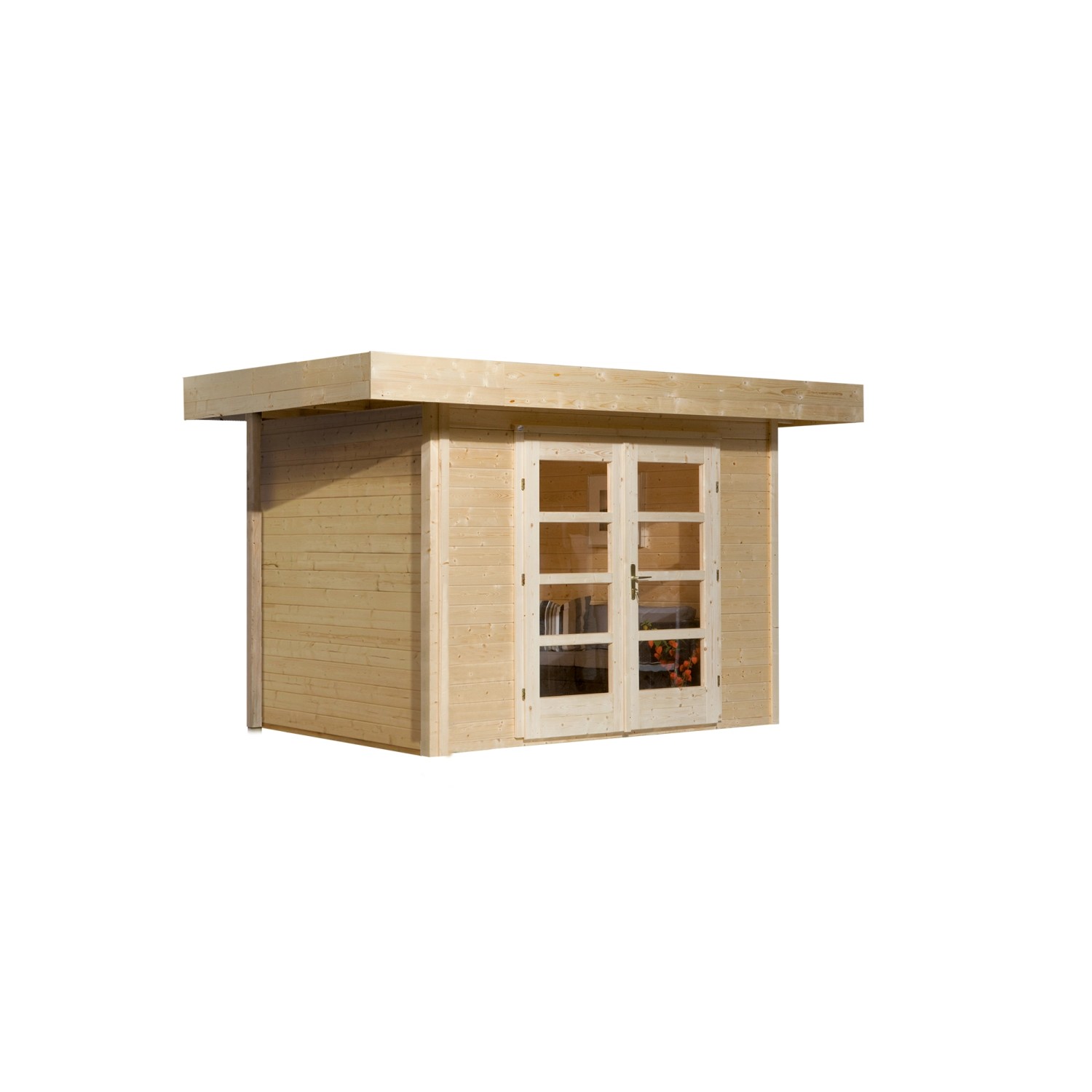 Weka Zahradní domek 126 vel.2 přírodní, 295 x 240 cm