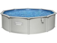 Hydrium Sada bazénu s oc. st. s písk. filtr., žebř. a podkl. pl. 460 x 120 cm