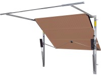 Hörmann Výklopná garážová vrata EcoStar hnědá 2375 x 2125 mm