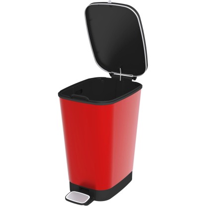 Kis Nášlapný odpadkový koš Chic Bin M, červený, 25 l