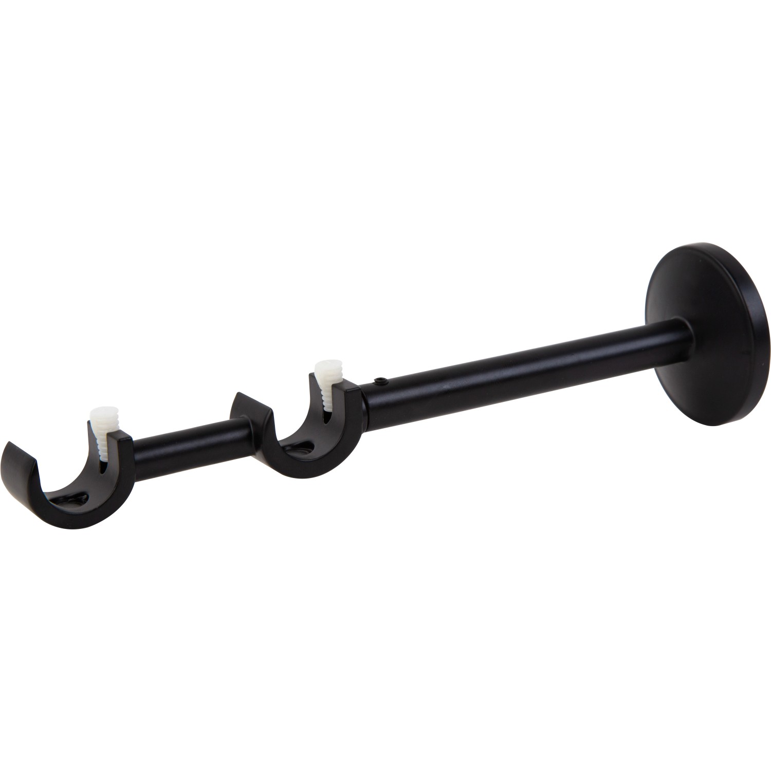 Nástěnný držák černý, 2 ks, 50 x 50 x 200 mm