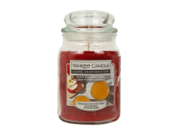 Yankee Candle Home Inspiration Svíčka ve skle velká Apple Cinnamon Cider, 538 g