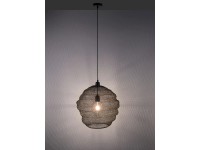 Just Light. Závěsné svítidlo Kokon, 1xE27, černá, pr. 45 x 120 cm Just Light. Závěsné svítidlo Kokon, 1xE27, černá, pr. 45 x 120 cm