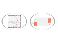 Ecolite LED stropní svítidlo TRIM bílé 48 W, 3900 lm, 4100 K, 30 x 30 x 4,5 cm